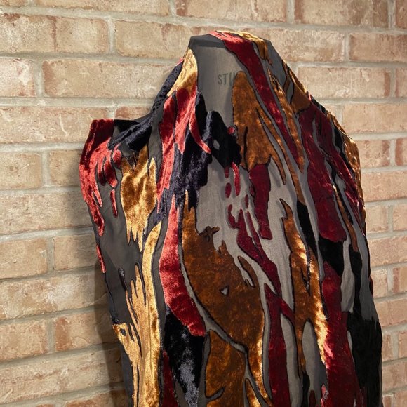 Cut Velvet Scarf - Picture 4 of 6